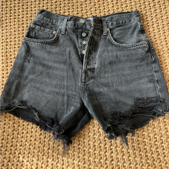 Agolde Riley Cutoff Short - Picture 2 of 8